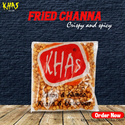 Khas Fried Channa | Crispy & Spicy Chickpea Snack